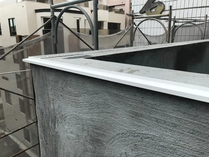 導水板施工完成