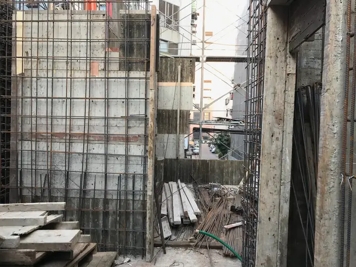 室內RC隔間牆施工