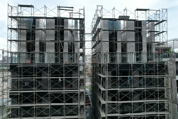 外牆防塵網拆除