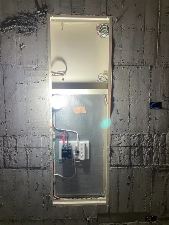 樓梯間臨時用電與照明