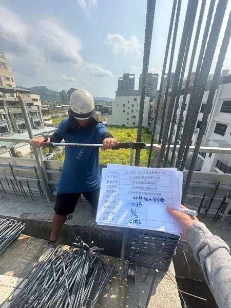 4F柱筋續接扭力測試