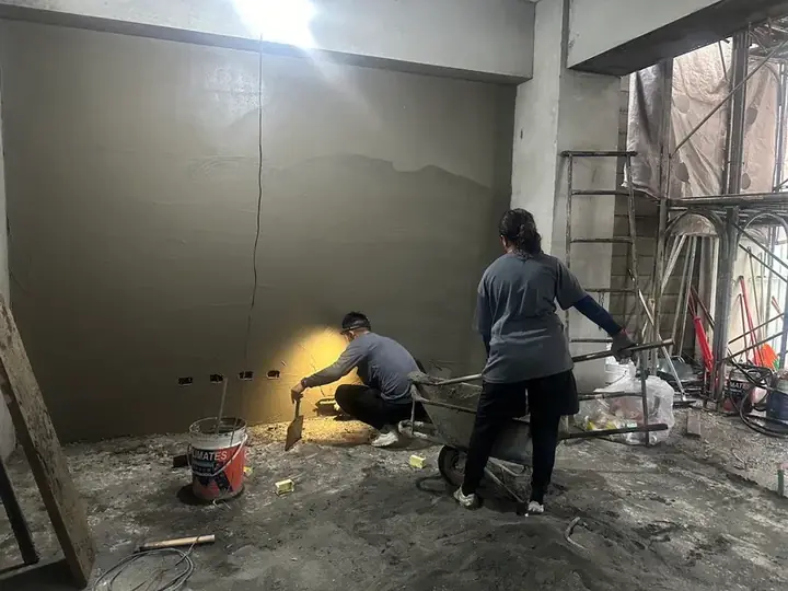 泥作粉光