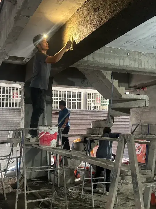 泥作粉光